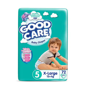 Good Care Baby Diaper size 5 X-Large 72Pcs