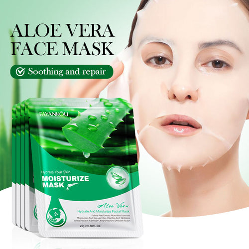 Fayankou - Aloe Vera Soothing And Nourish Repair Moisturizing Face Mask