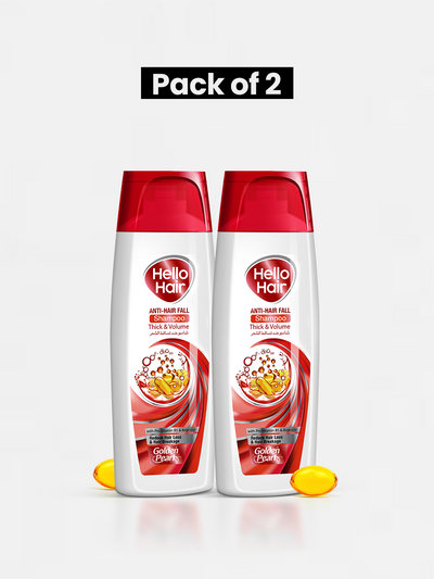 Pack of 2 Hello Hair - Anti Hair Fall Shampoo
