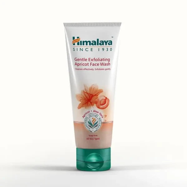 HIMALAYA - GENTLE EXFOLIATING APRICOT DAILY FACE WASH-100ml