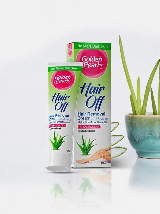 Pack of 3 Hair Off - Hair Removal Cream - Aloe Vera Deal