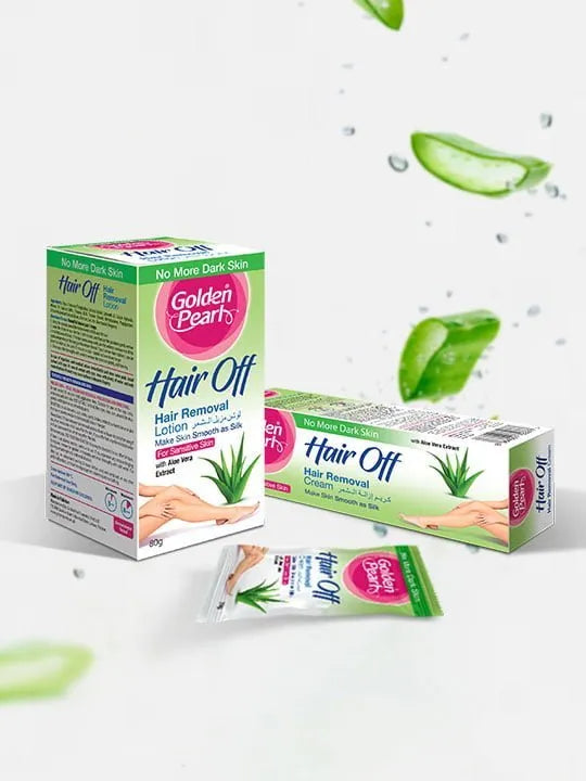Pack of 3 Hair Off - Hair Removal Cream - Aloe Vera Deal