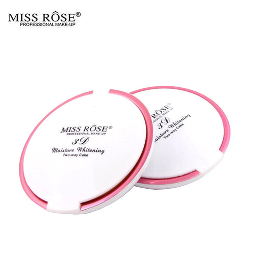 Miss Rose - 3d Contour Moisture Whiteing Two-way Pressed Powder Cake 16g