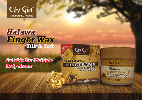 City Girl - 24k Gold Halawa Finger Wax (140g)