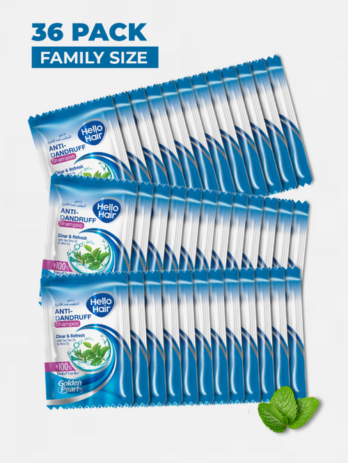 HELLO HAIR ANTI DANDRUFF SHAMPOO 4ML SACHET (Pack of 36)