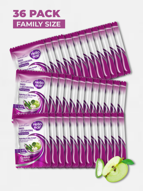 HELLO HAIR DAILY MOISTURIZING SHAMPOO 4 ML SACHET (Pack of 36)
