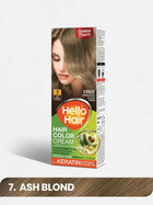 Hello Hair - Hair Color Ash Blond 7