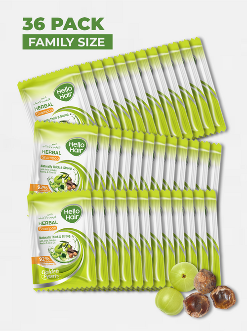 HELLO HAIR HERBAL SHAMPOO 4ML SACHET (pock of 36)