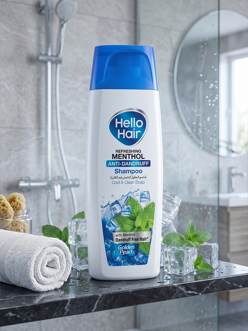Hello Hair - Refreshing Menthol Anti-Dandruff Shampoo