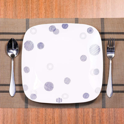 PLATE DINNER SQUARE CORNINGWARE ESCAPE TO BLUE 2213-ETB-LP