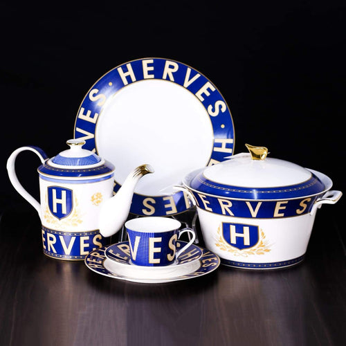 DINNER SET 85PC ROYAL BISTRO 85-677B BASIC