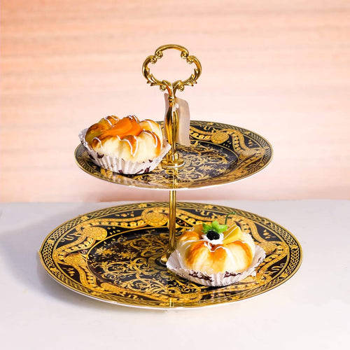 DISH CAKE ROYAL BISTRO 2TIRE K105-2-713