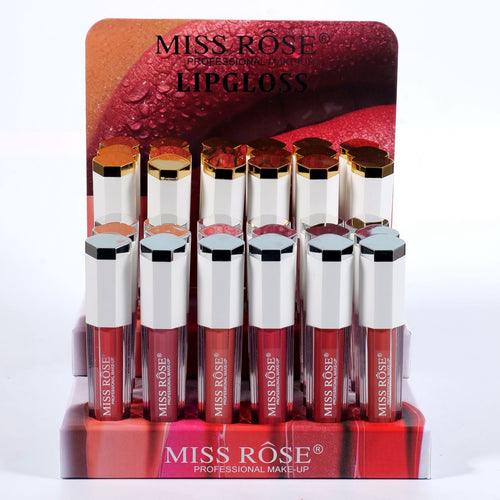 Miss Rose 12pcs Matte Lipgloss Set