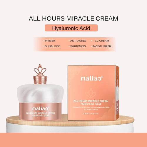 Maliao - All Hours Miracle Cream: Hyaluronic Acid Hydration For All Skin Types (30g)