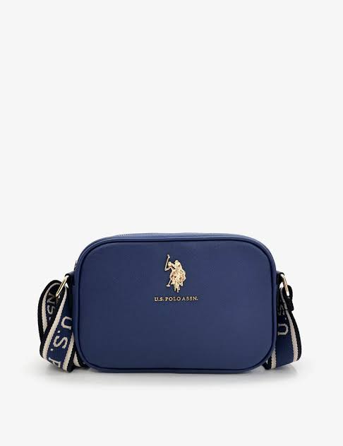 U.s. Polo Assn. Classic Zip Crossbody Bag Navy