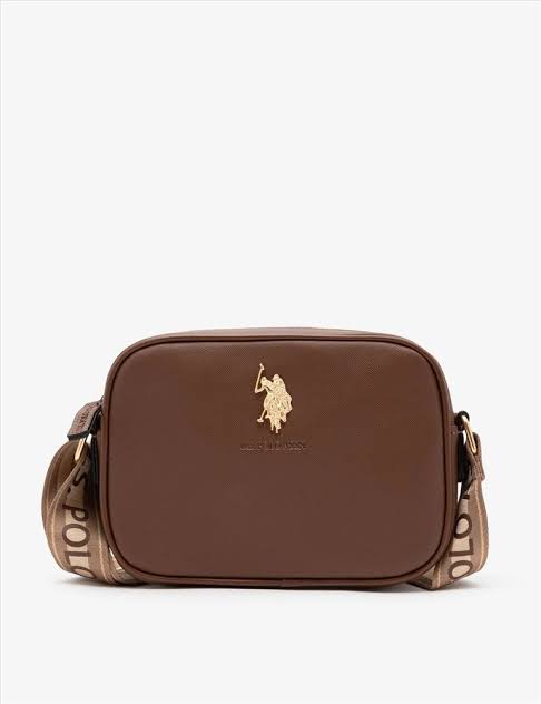U.s. Polo Assn. Classic Zip Crossbody Bag Brown