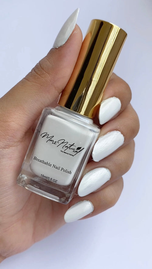 Ecomdyno - White - Breathable Nail Polish