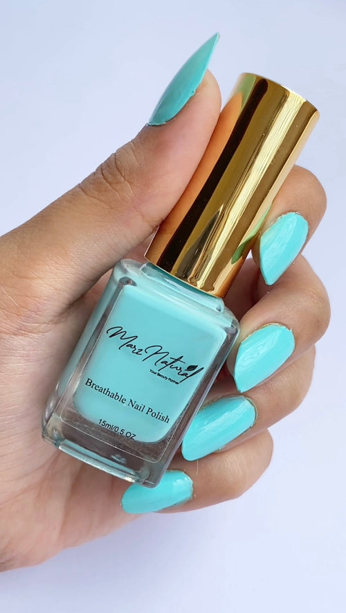 Ecomdyno - Sky Blue - Breathable Nail Polish