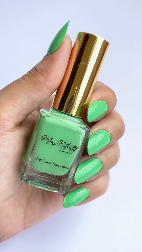 Ecomdyno - Light Green - Breathable Nail Polish