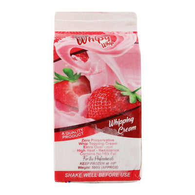 WHIPY WHIP STRAWBERRY CREAM 500GM