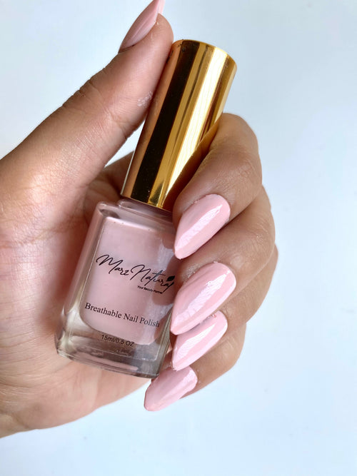 Ecomdyno - Light Pink - Breathable Nail Polish (new)