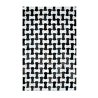 Cow Skin Patchwork Rug 4X6 ft