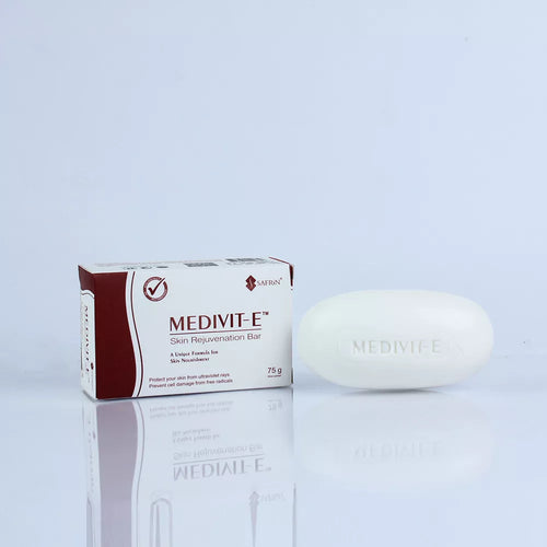 Safrin - Medivit-e Skin Rejuvenation Bar With Vitamin E Soap 75gm