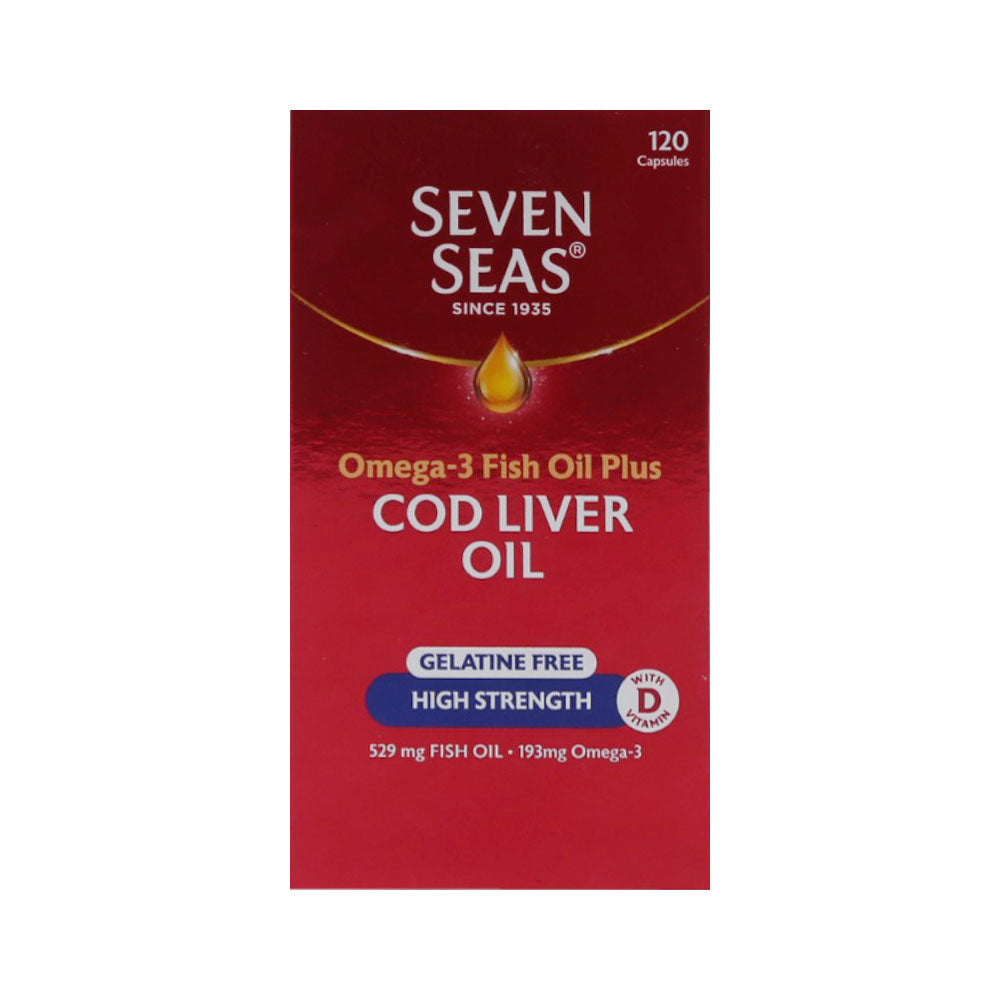 Seven Seas Cod Liver Oil Gelatin Free