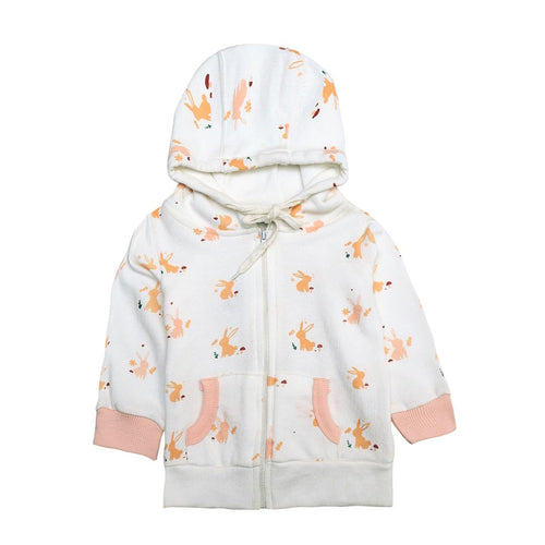 LONG SLEEVE HOODIE KANGRO POCKET JACKET 7484