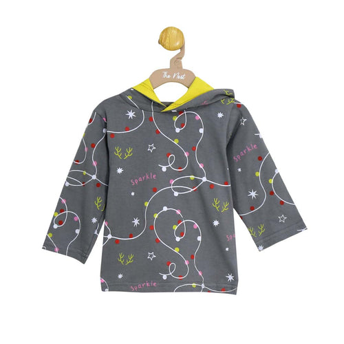 LONG SLEEVE HOODIE T-SHIRT 7314
