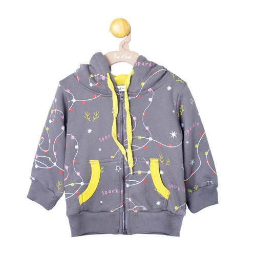 LONG SLEEVE HOODIE KANGRO POCKET JACKET 7346