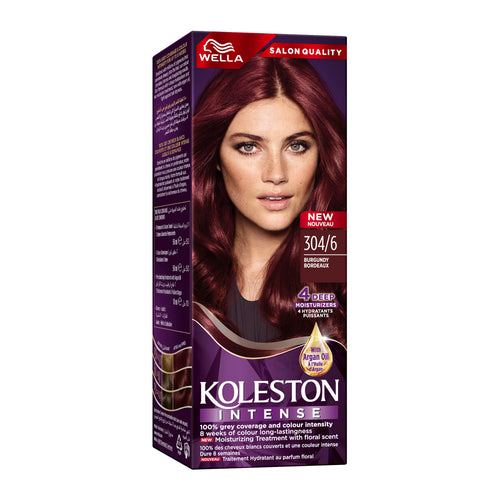 Wella - Koleston Intense Hair Color 304/6 Burgundy