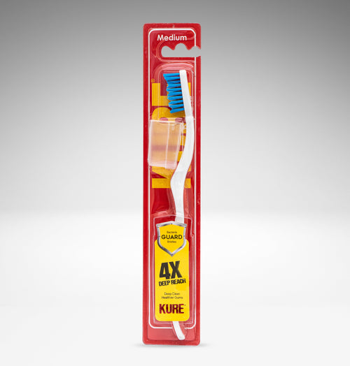 English Cares - 4x Toothbrush Deep Reach -medium
