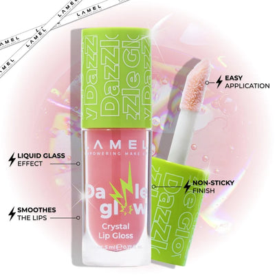 LAMEL Crystal Lip Gloss Dazzle Glow 402
