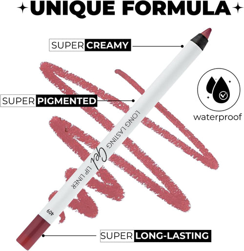 Lamel - Long Lasting Gel Lip Liner 409 Burny Ocher