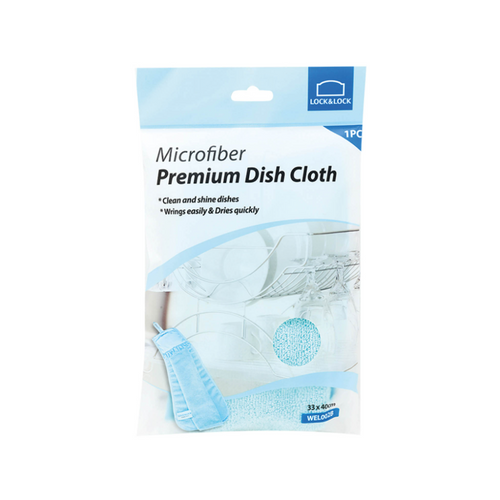 LOCK N LOCK MICROFIBER DISH CLOTH WEL002B BASIC
