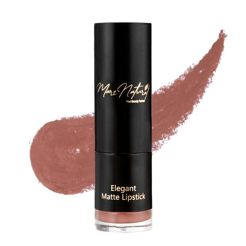 Ecomdyno - Caramel Nude - Elegant Matte Lipstick