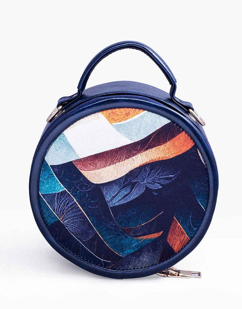 Rangoon - Lavish Blue Circle Bag