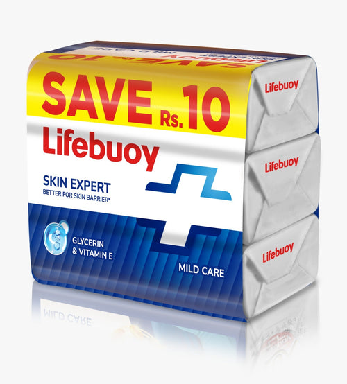 Lifebuoy - Mild Care Soap Bar Trio - 125g