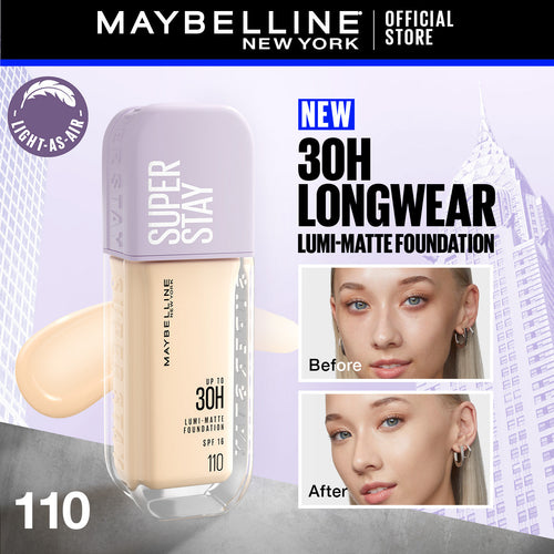 Maybelline New York - Super Stay Up To 30hr Lumi Matte Foundation - 110