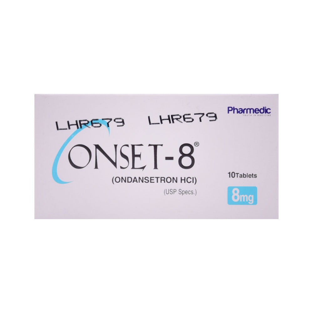 ONSET 8MG TAB (PHARMEDIC)