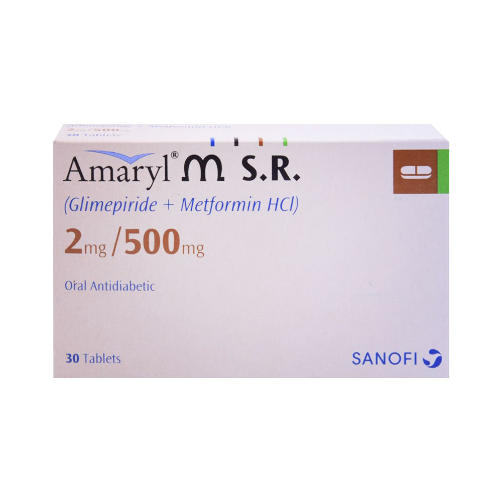 AMARYL MSR 2/500MG TAB