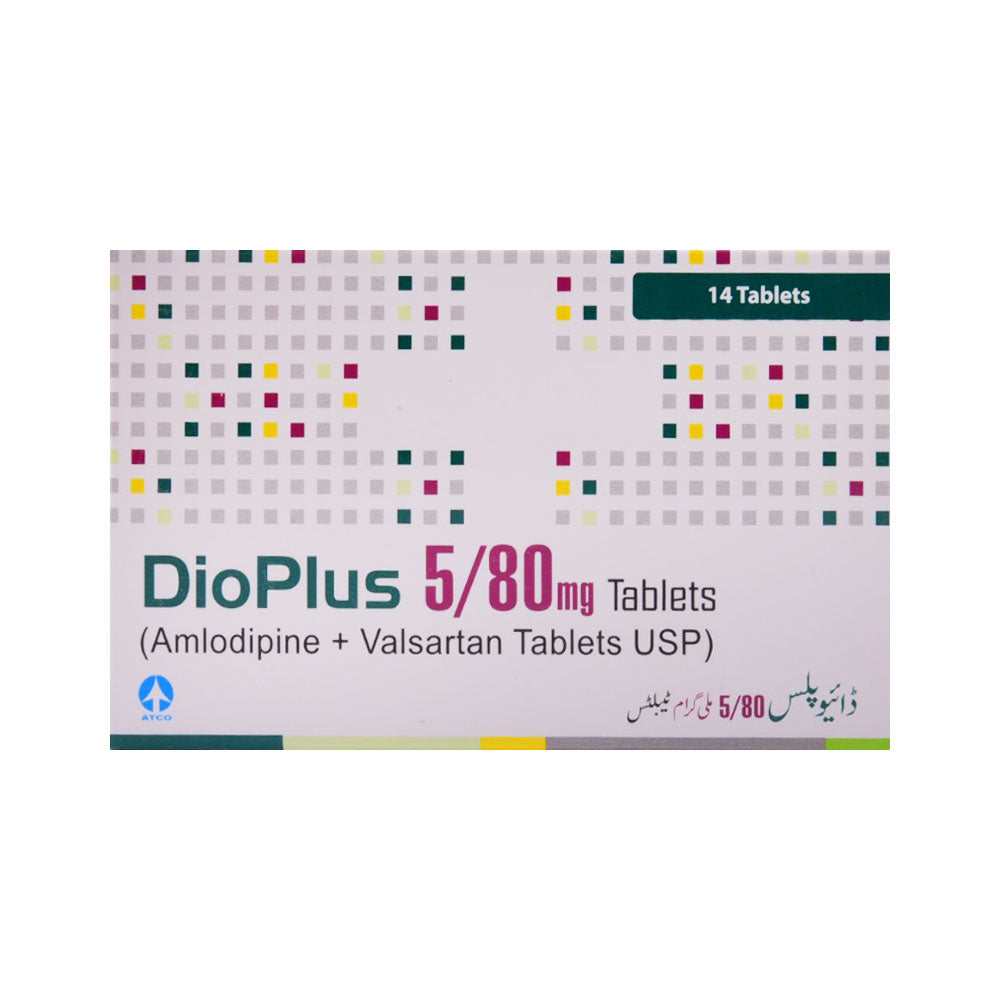 DIOPLUS 5/80MG TAB