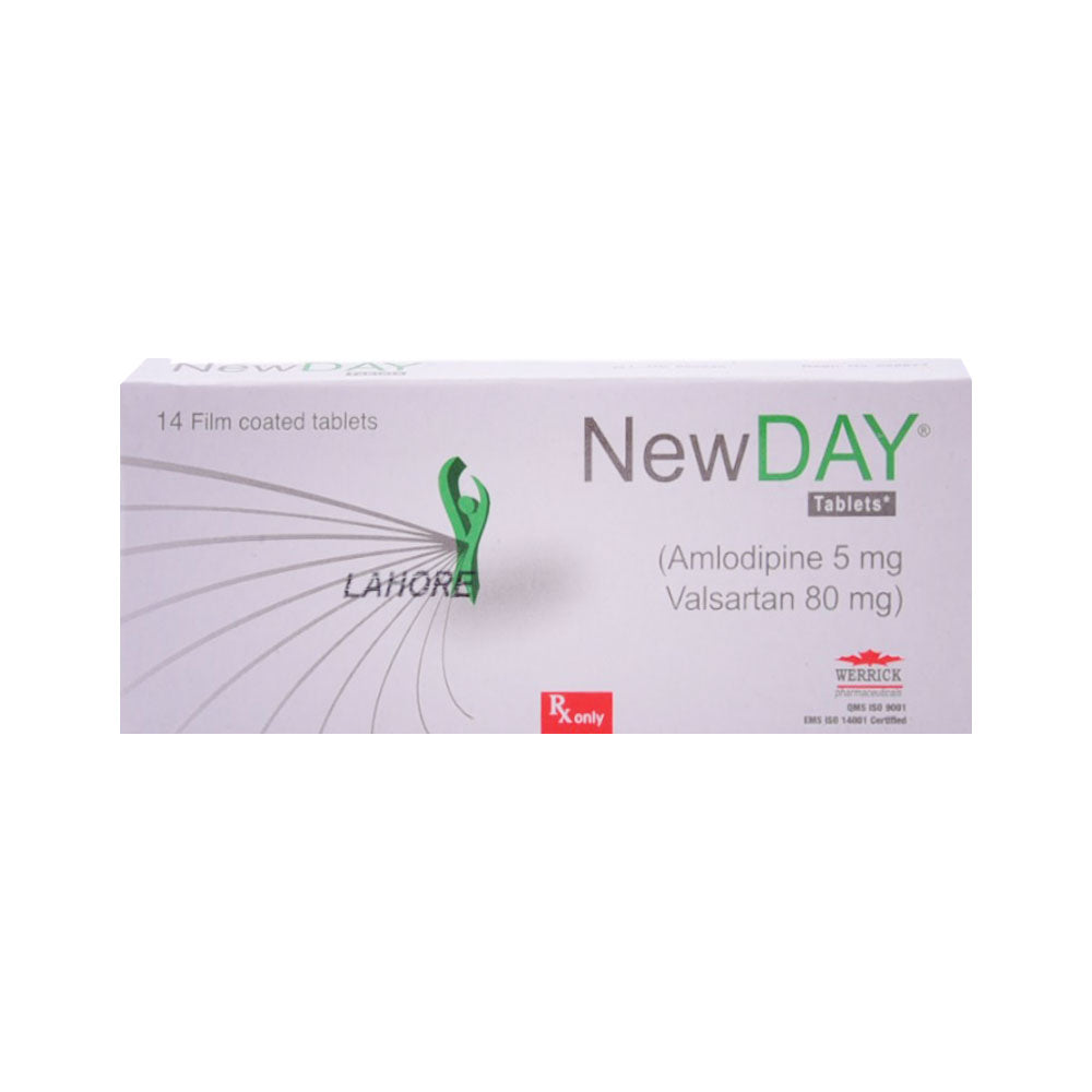NEWDAY 5/160MG TAB/5/80 pic box?