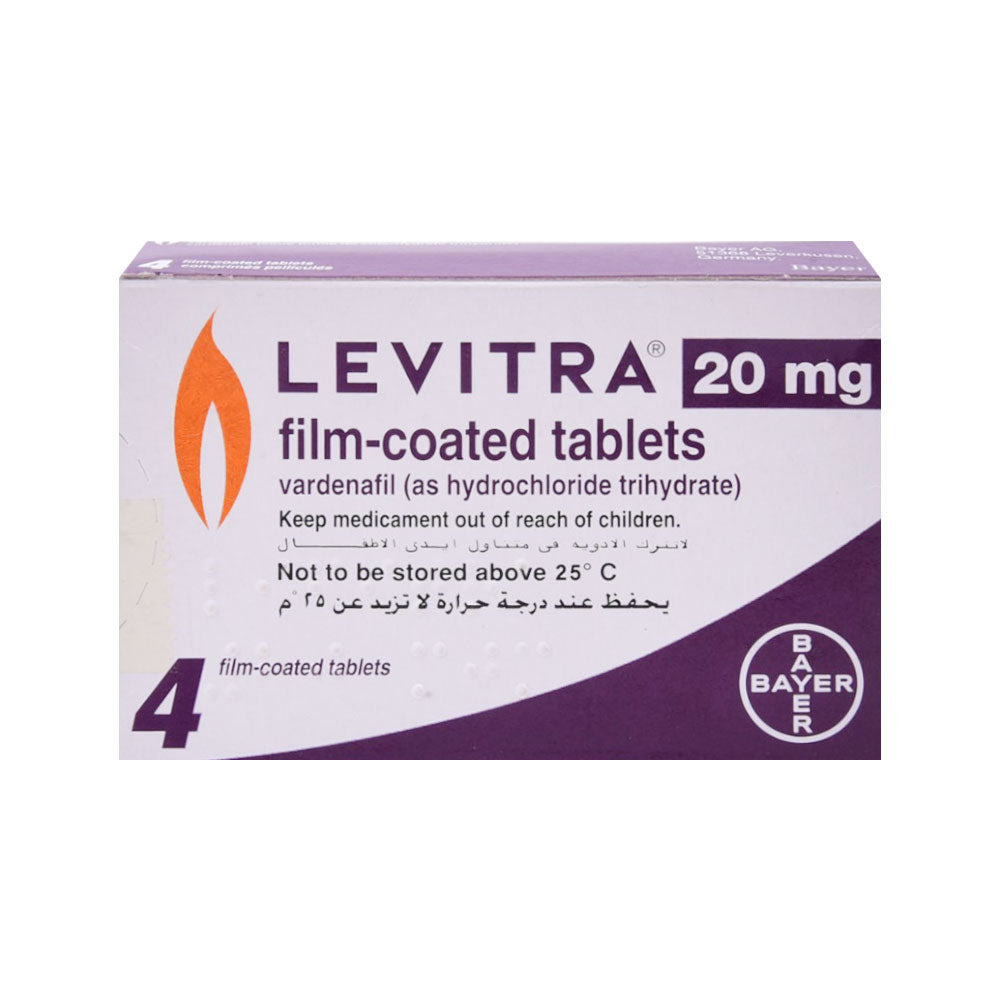 LEVITRA  20MG TAB 4S ORIGINAL