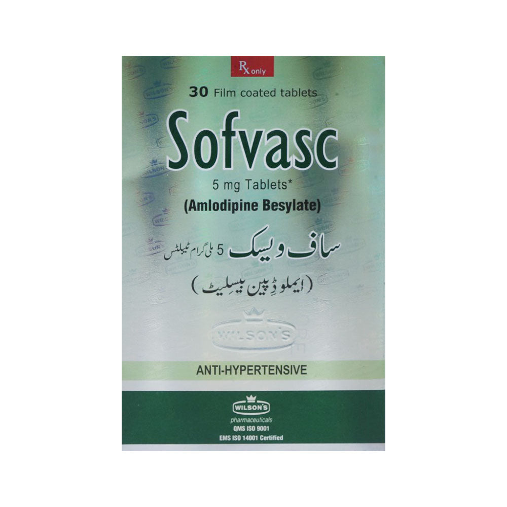 SOFVASC  5MG TAB 30S