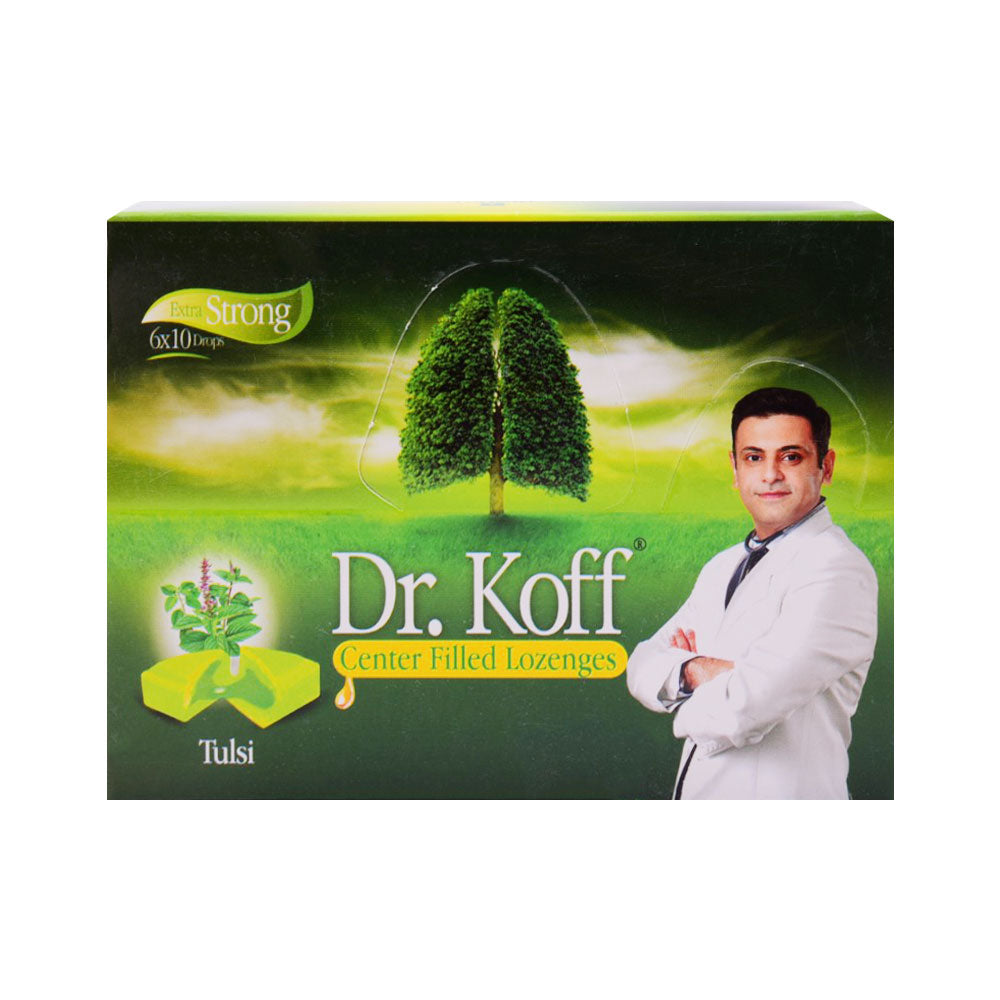 DR KOFF LOZENGES 6S C/F (TULSI)