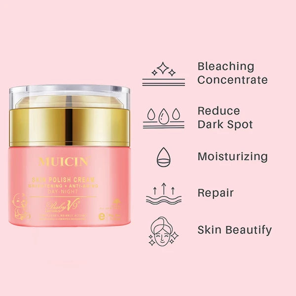 MUICIN - Baby V9 Jar Lazy Girl’s Skin Polish Cream - 50g