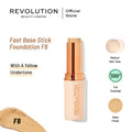 Makeup Revolution- Fast Base Stick Foundation - F6