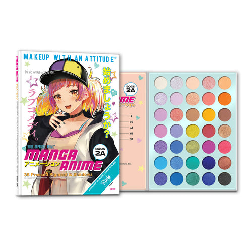 Rude Cosmetics - Manga Anime 35 Pressed Pigment & Shadows Book 2a